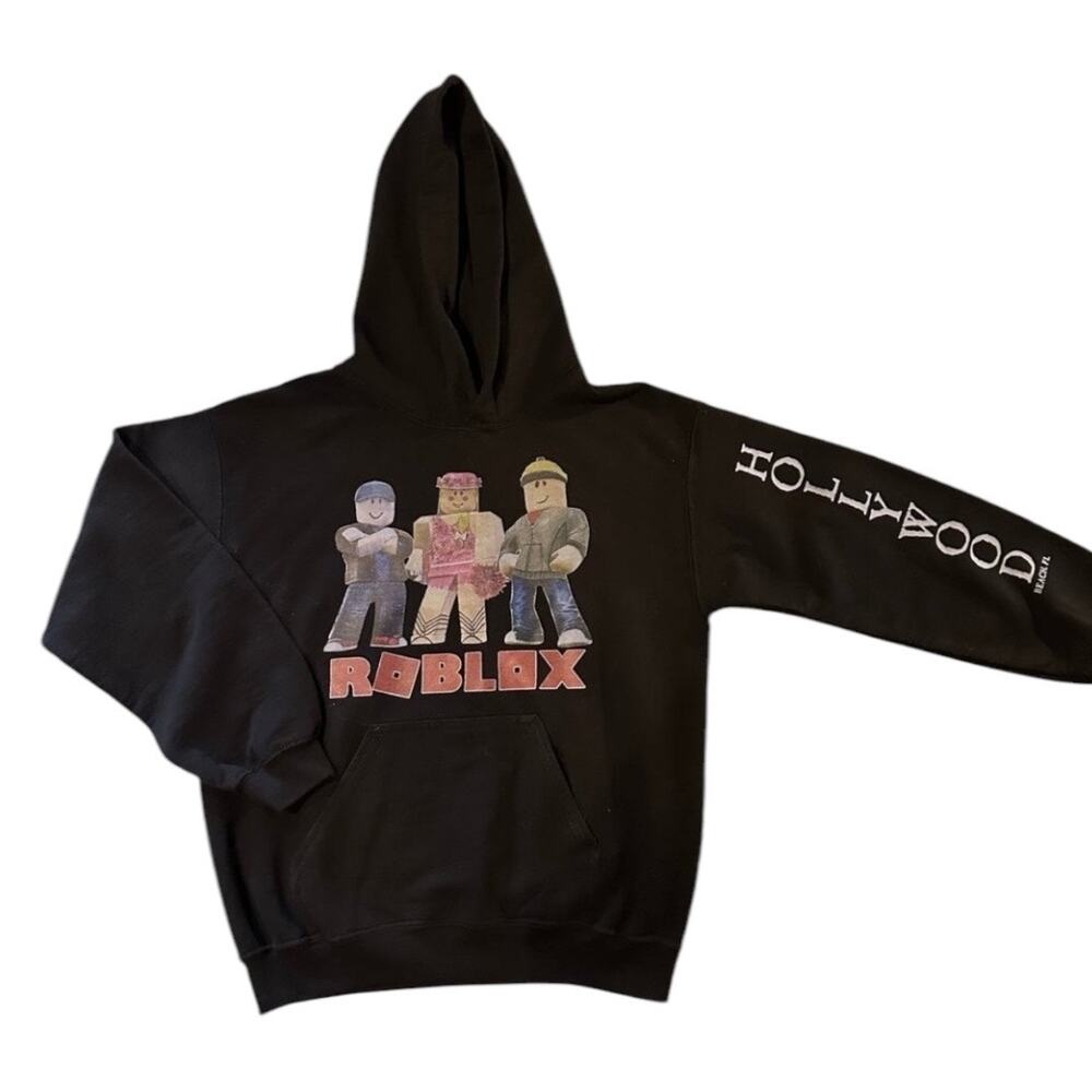 Mens Size S Gildan Roblox Hoodie Sweatshirt